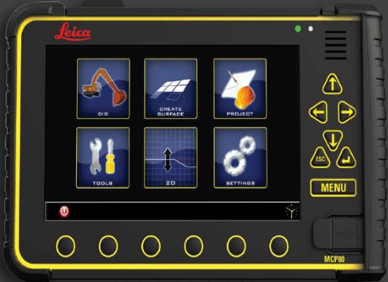 3D Machine Control Panel